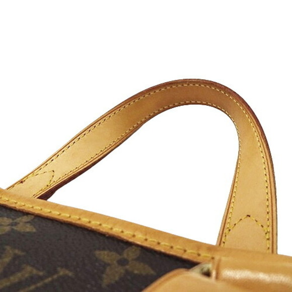 LOUIS VUITTON Black Monogram Tote Bag - Picture 13 of 14